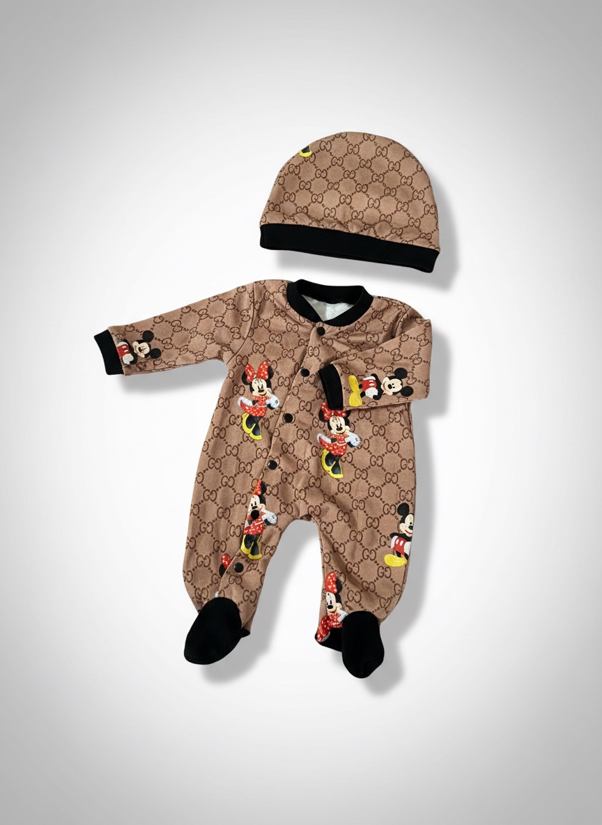 Sortie clinique bebe greniere plaid bavoire bonnet