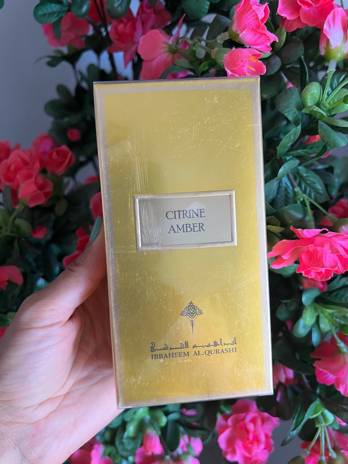 Parfum citrine Amber EDP ibrahim al qurashi 