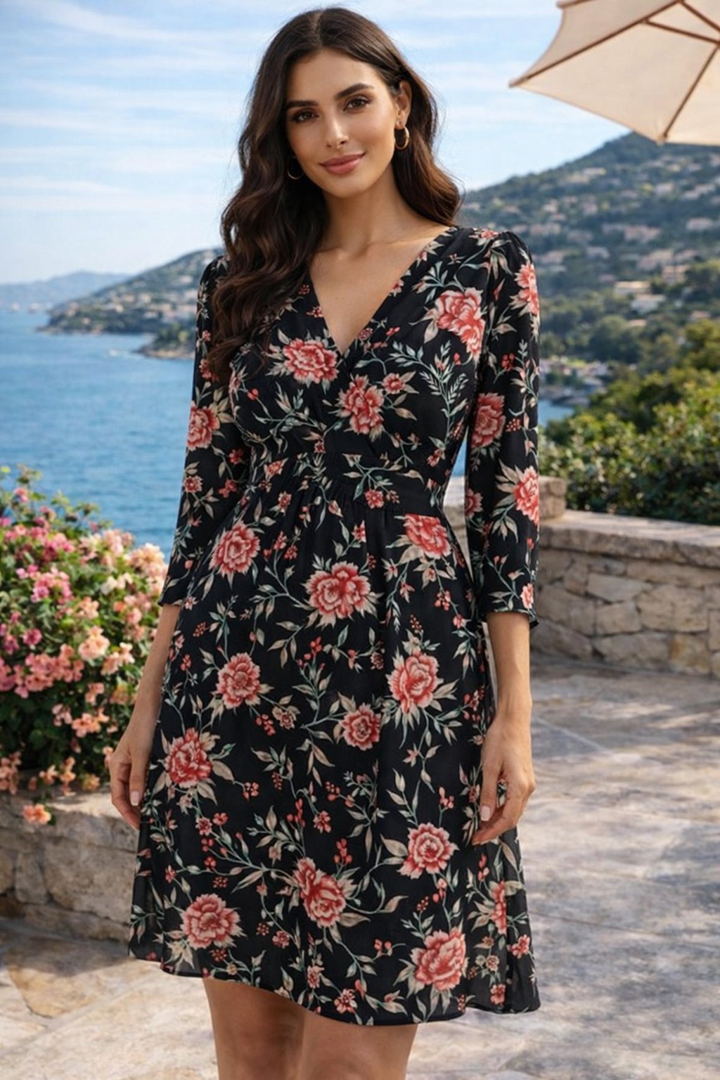 Robe fleurie