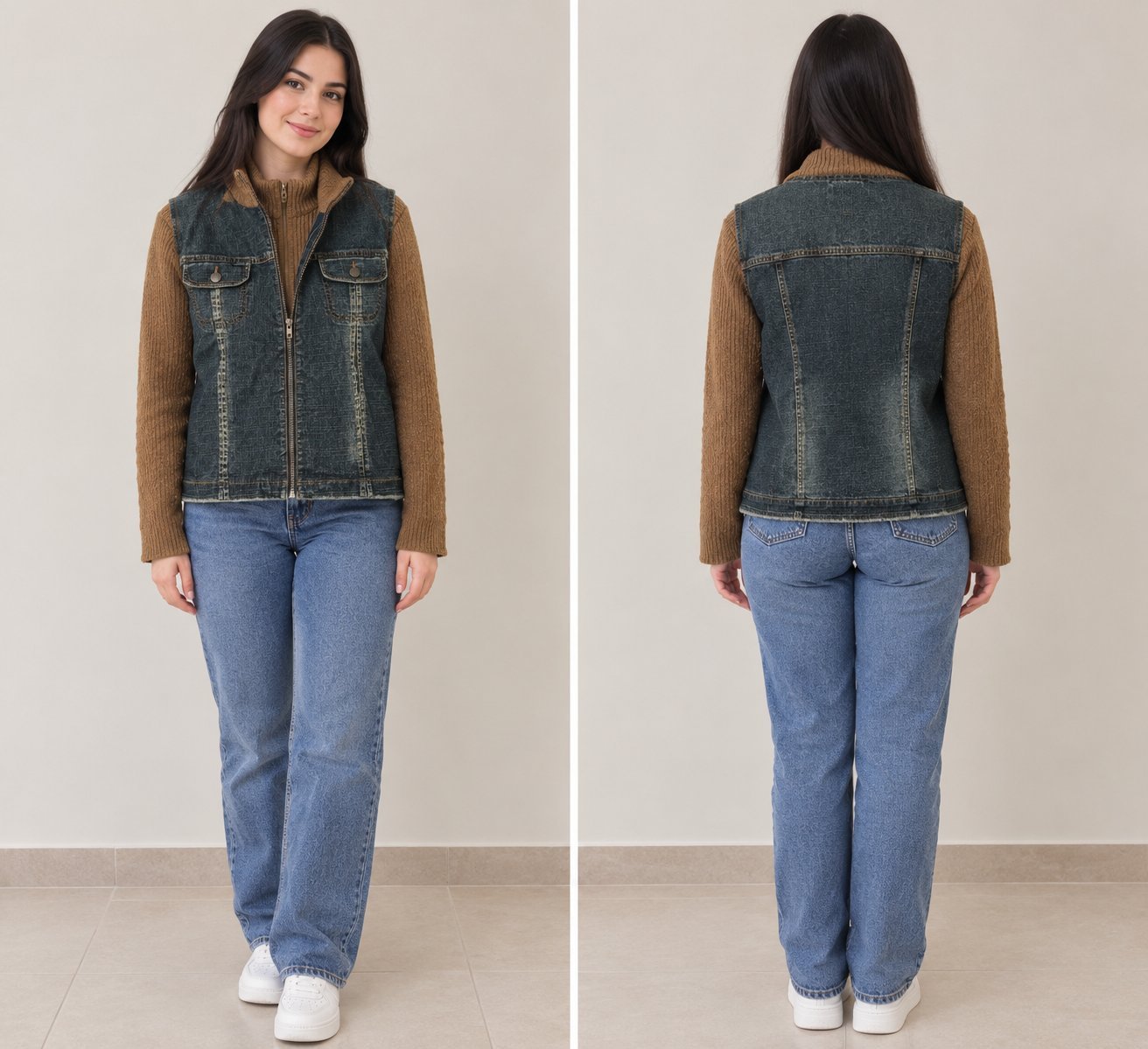 Veste marron 