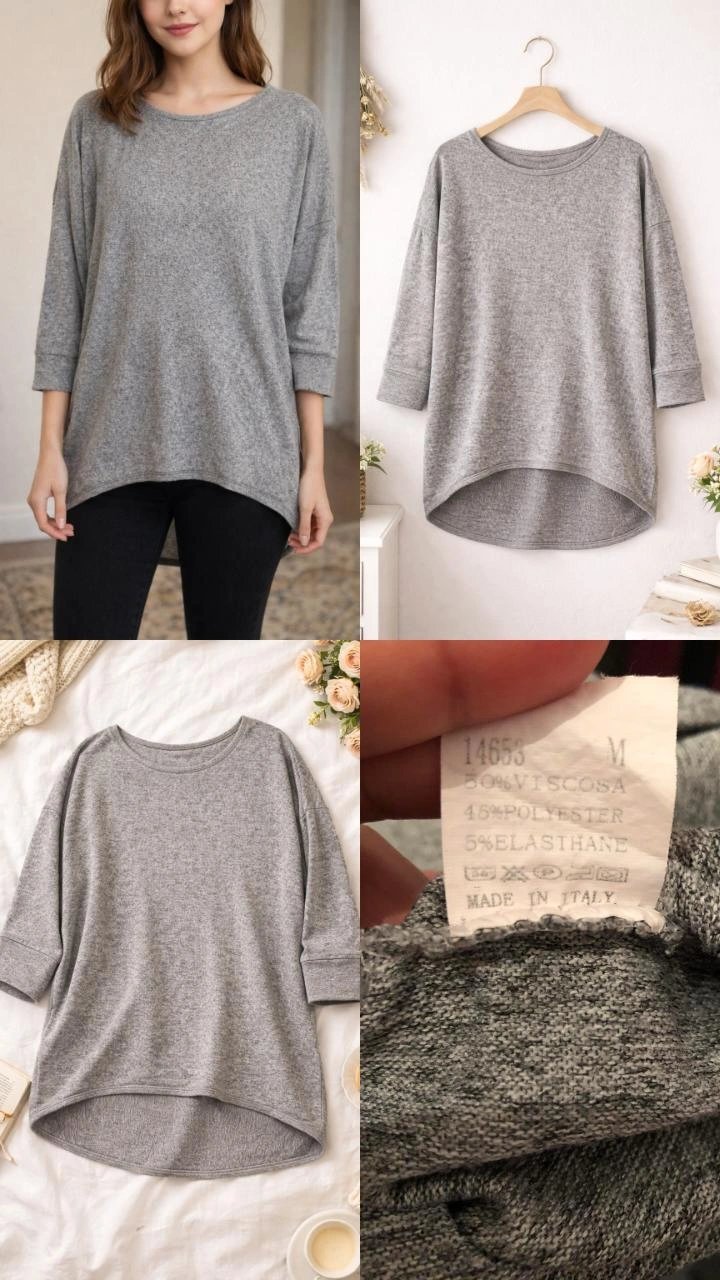 Pull gris 