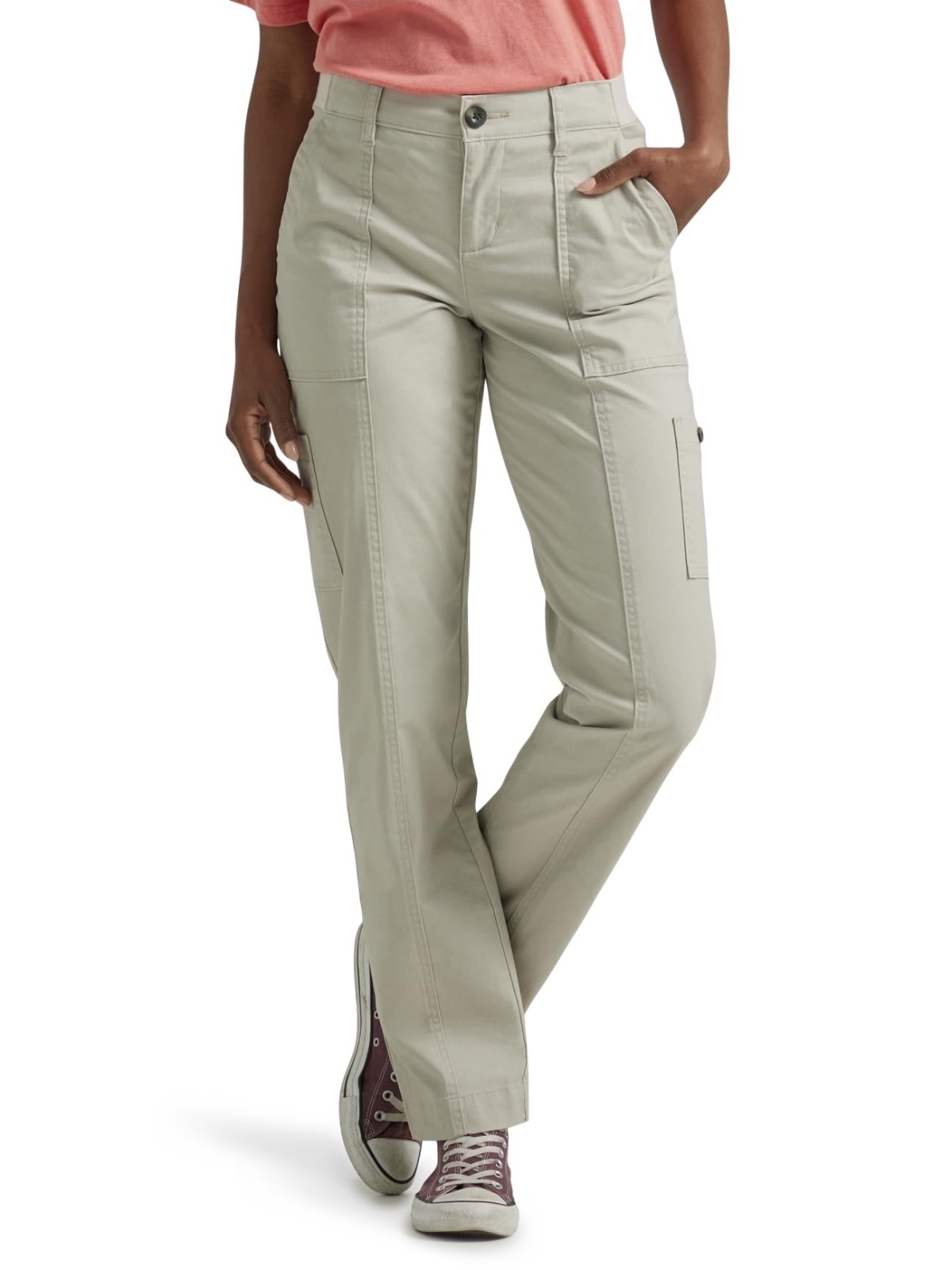 Beige cargo pants