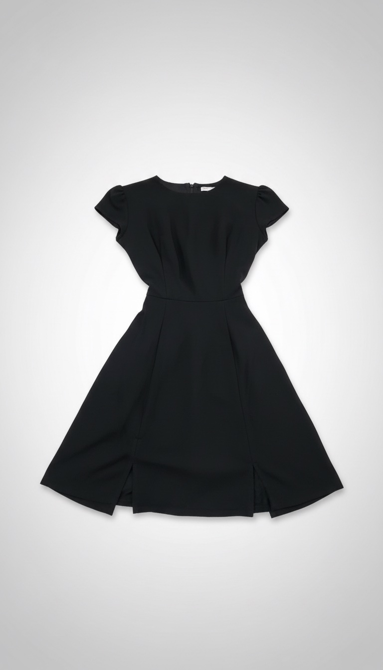 Robe noir coquette 