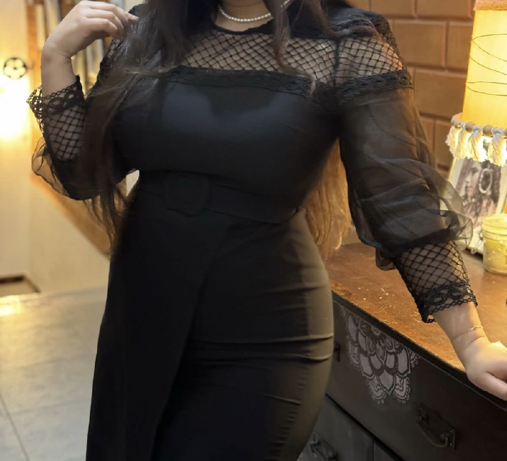 Robe noire importée de la Turquie 