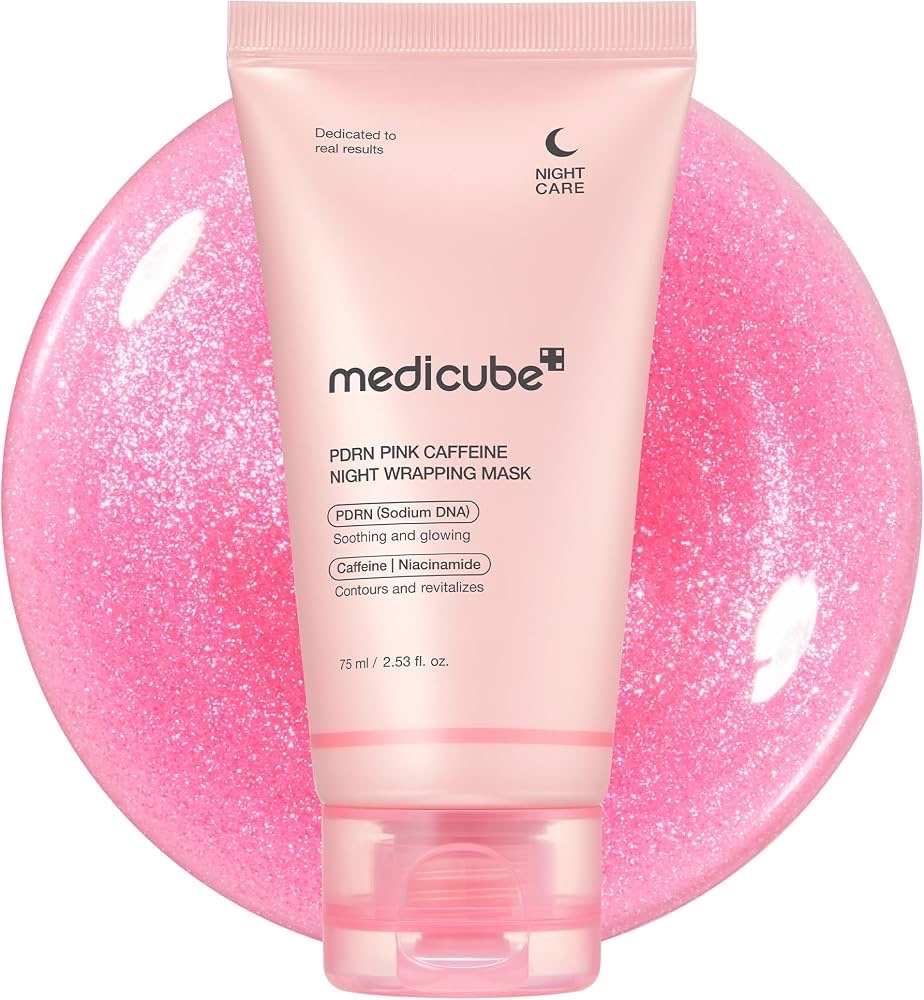 Medicube PDRN Caffeine Overnight Wrapping Peel Off Mask