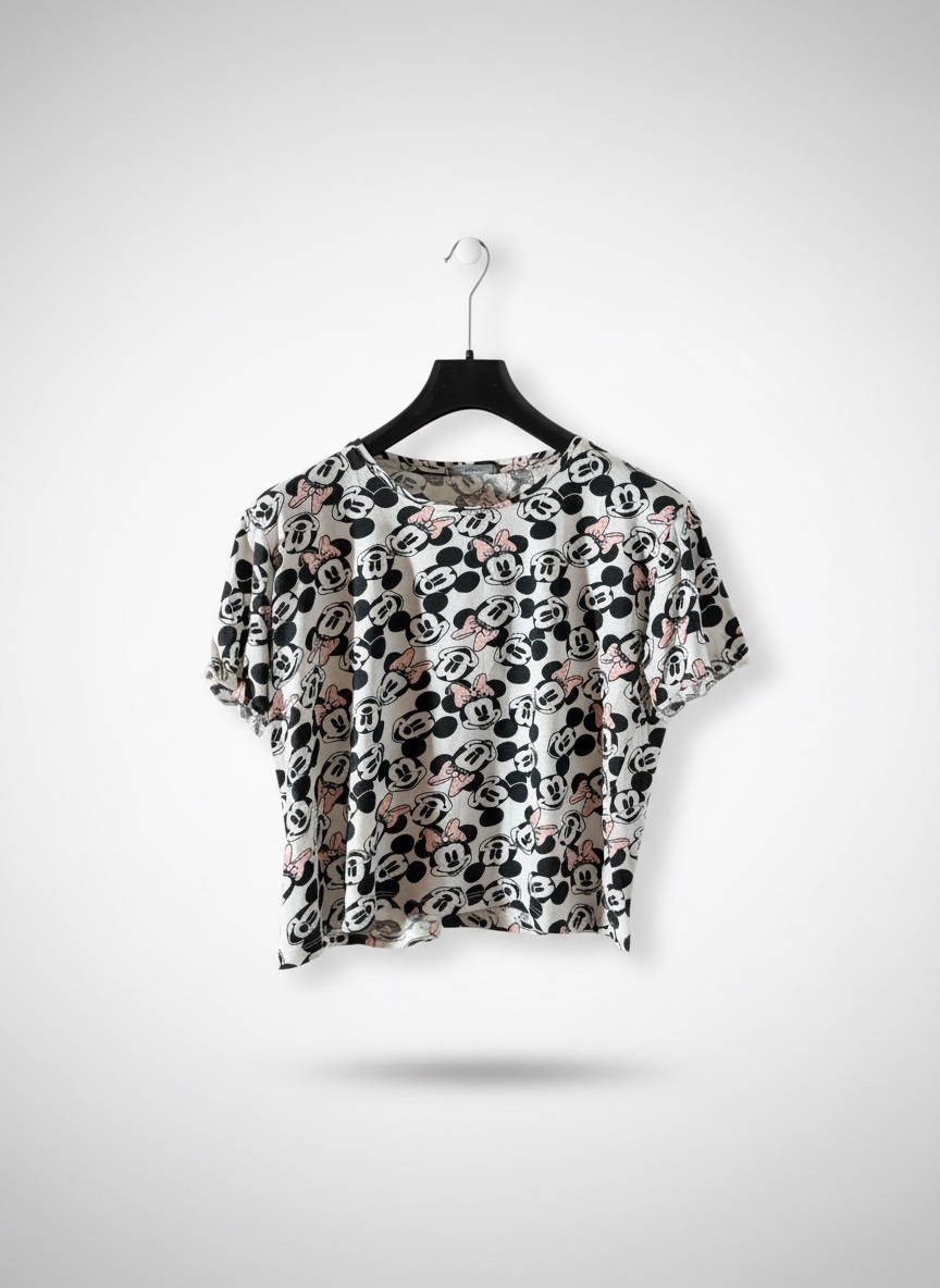 T-shirt mickey et minnie 
