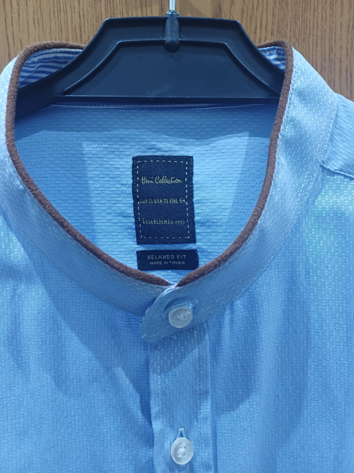 Chemise bleu xl