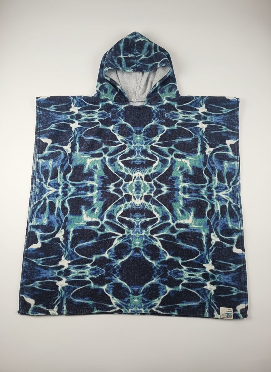 Poncho de plage pour garçon