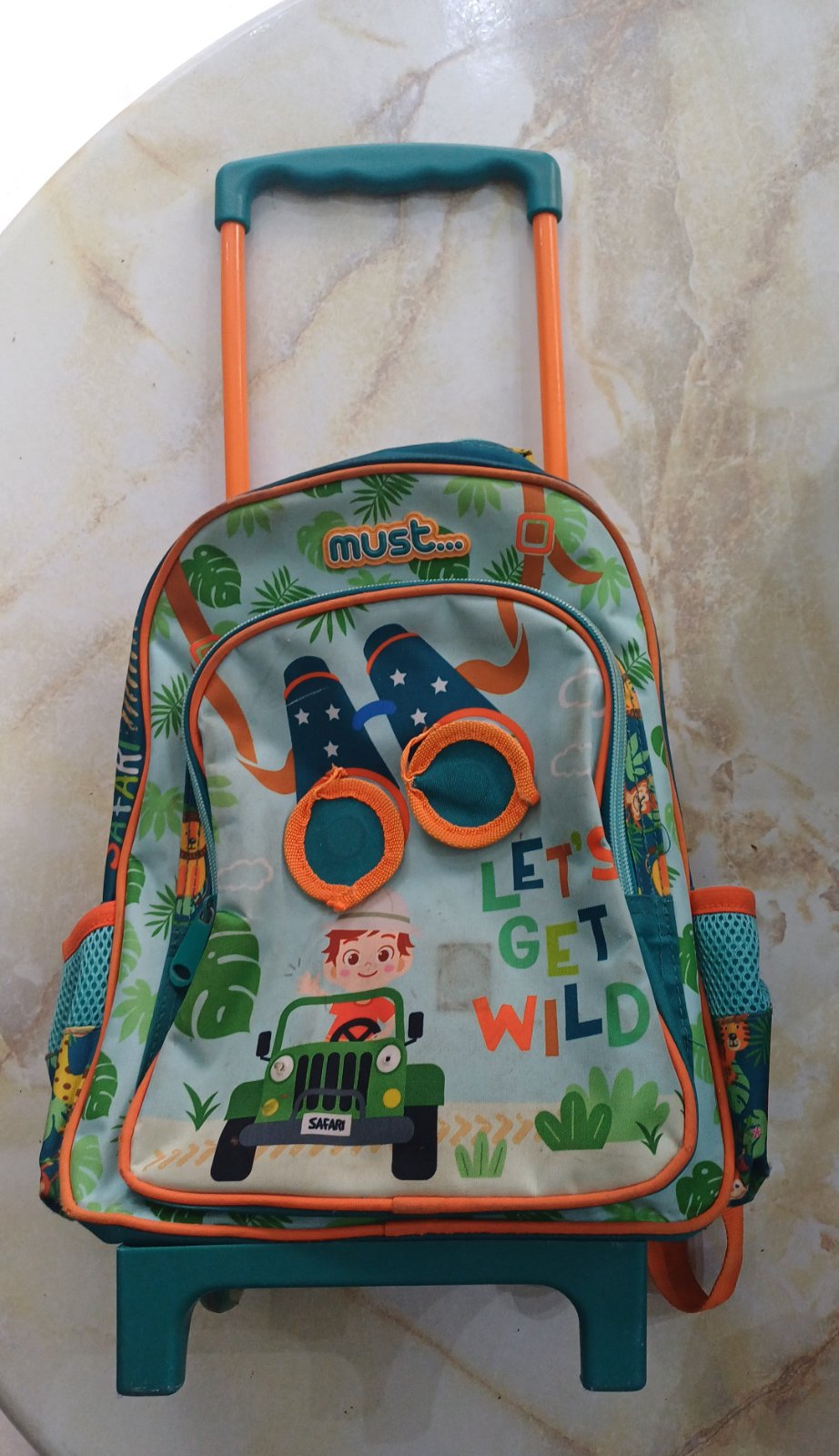 Cartable must enfant avec roues 