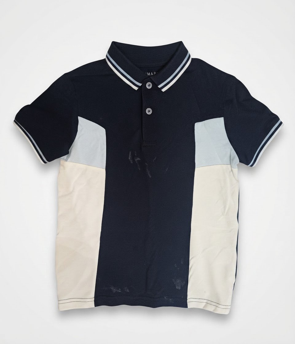 Polo bleu primark 7 ans