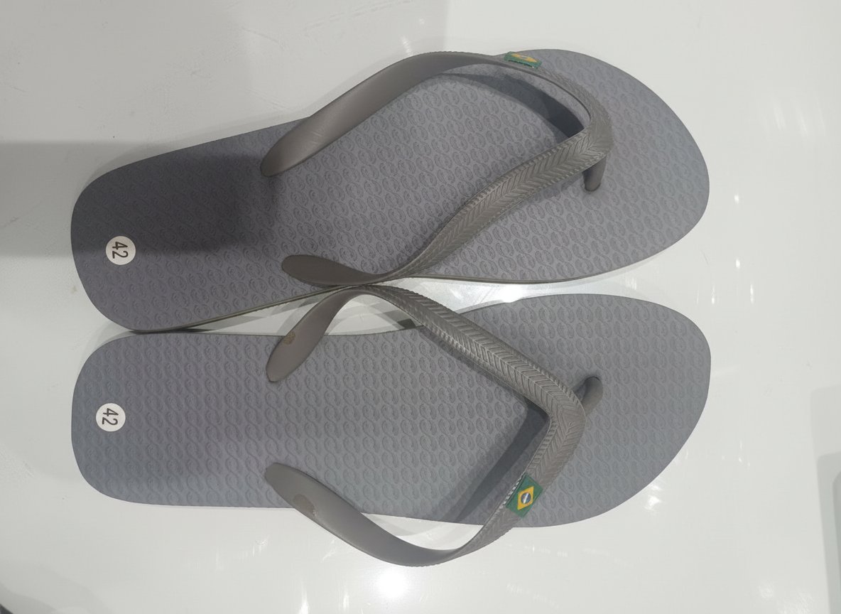 Tongs homme gris 42