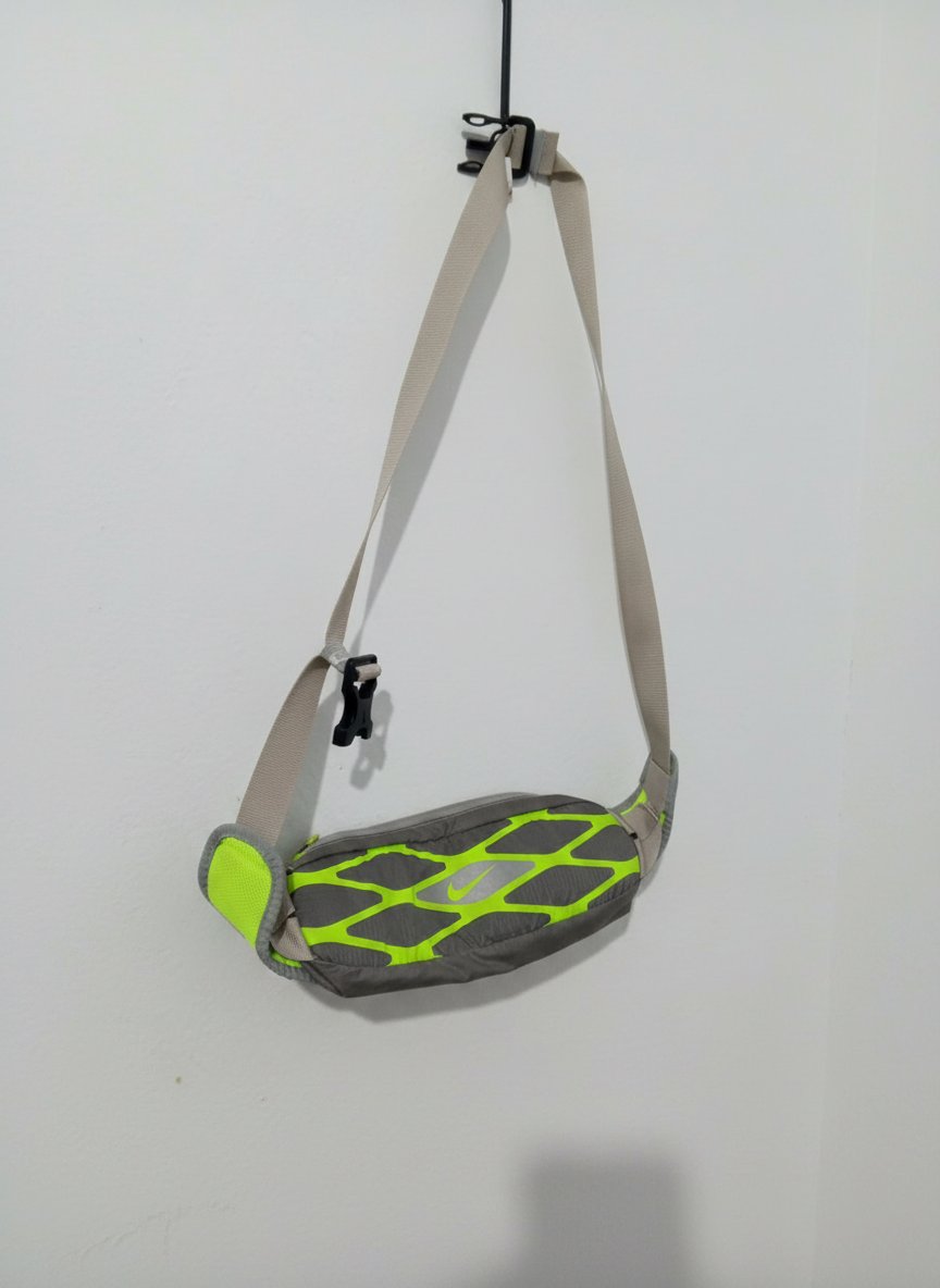 Ceinture de Running Nike Slim Waistpack (Gris et Jaune Fluo)