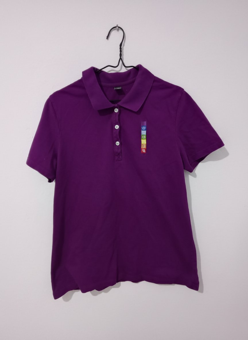Polo violet classique neuf