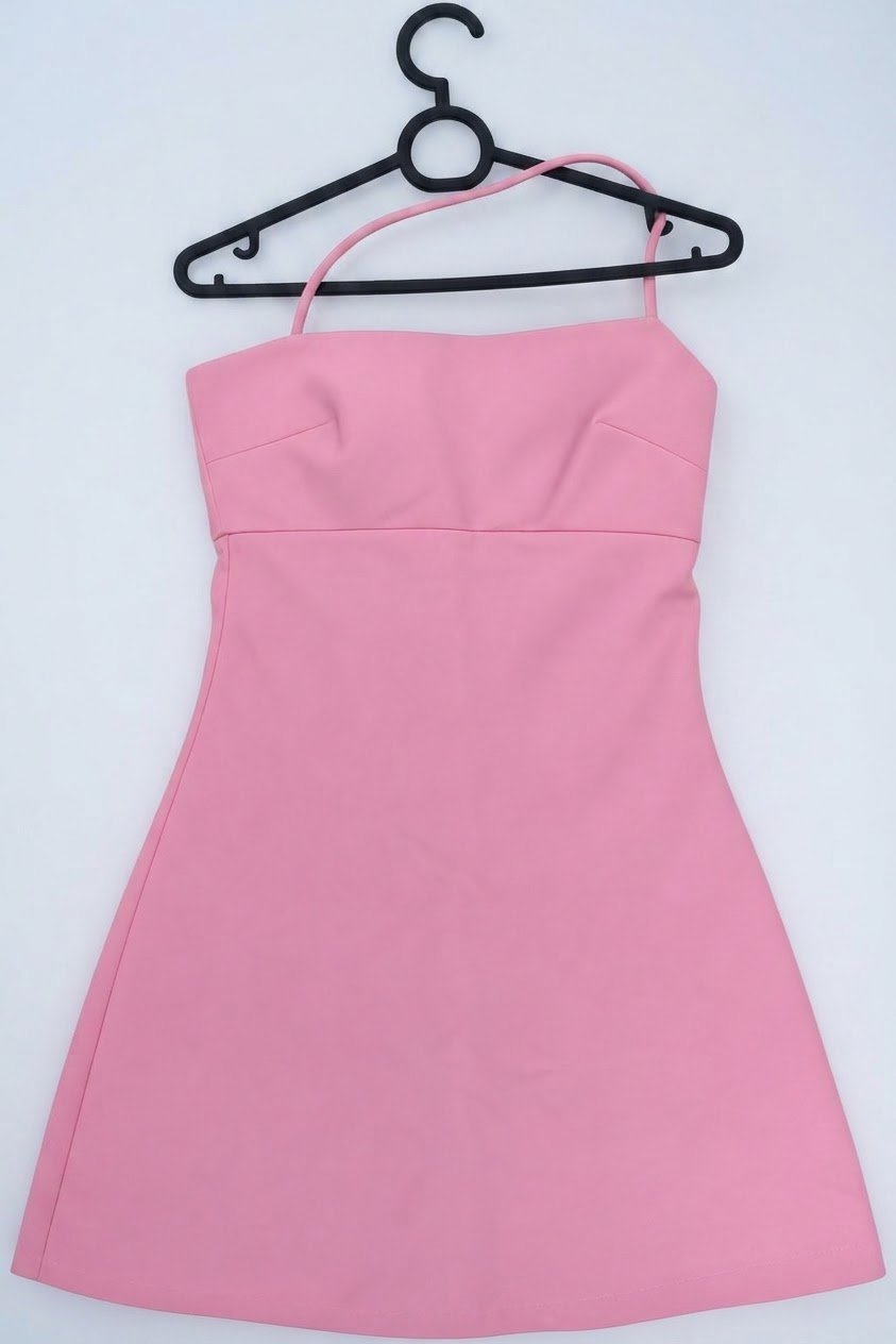 Mini robe rose 