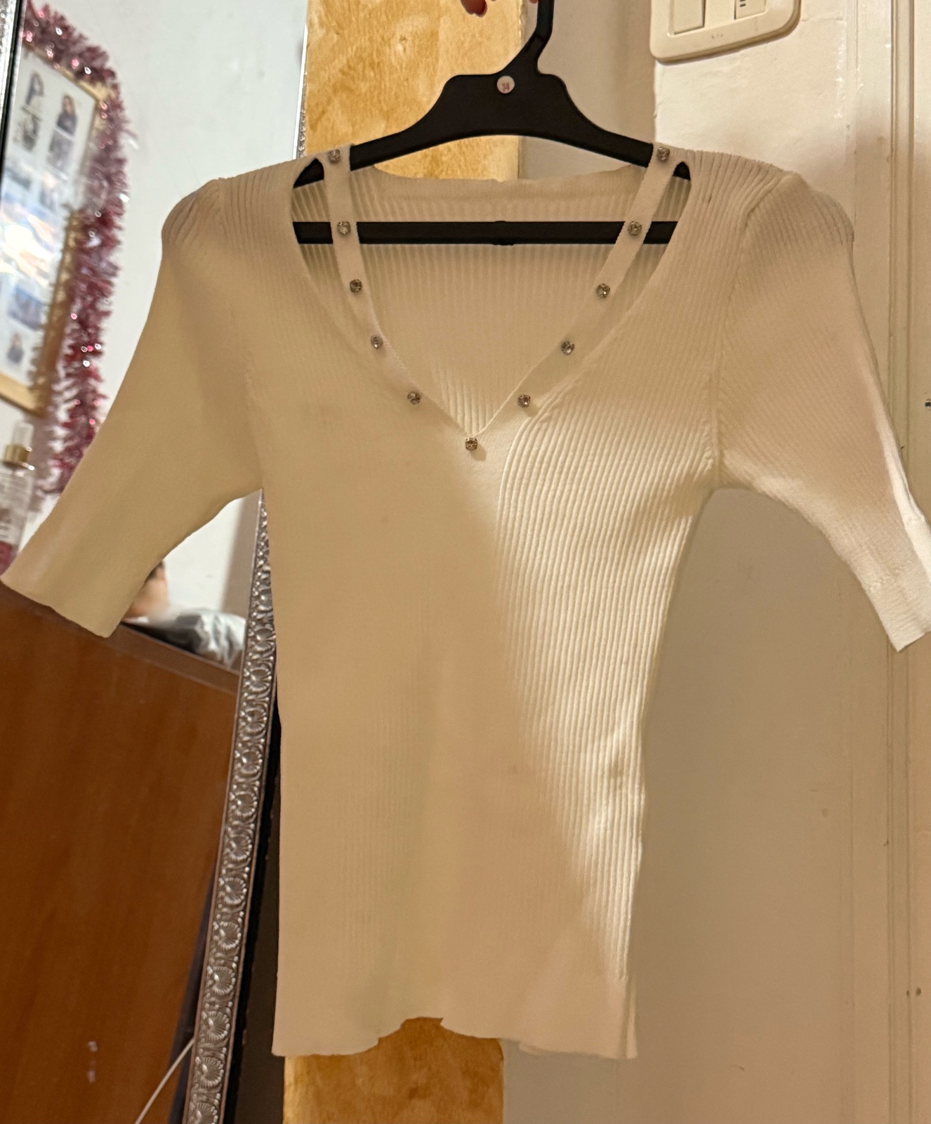 Pull blanc