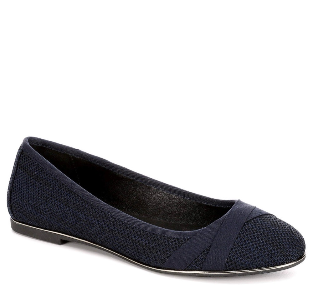 Mocassin femme bleu 
