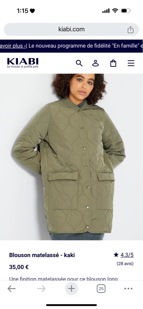 Veste manteau