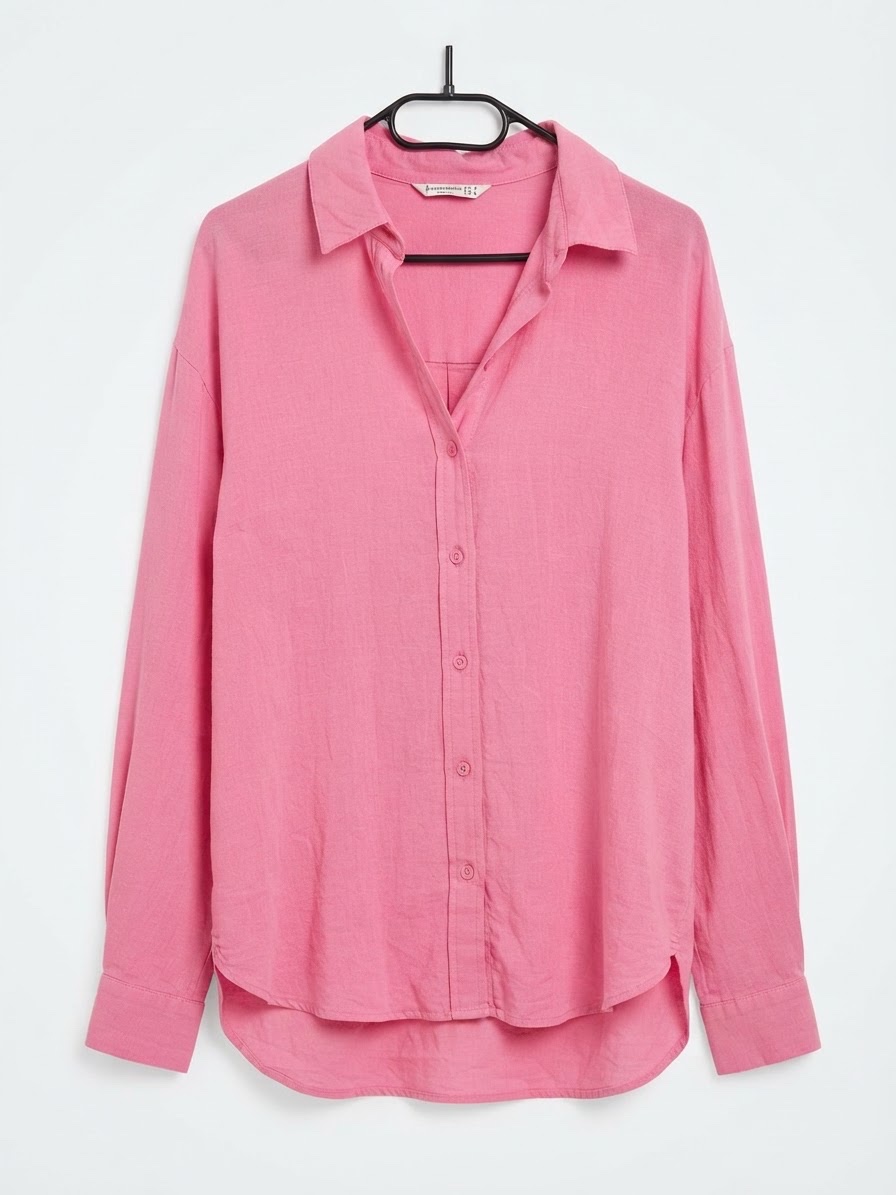 Chemise rose taille S