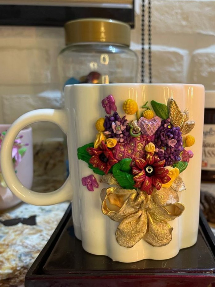Mug florale 
