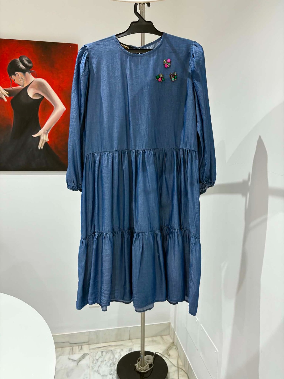 Robe en jean légère 