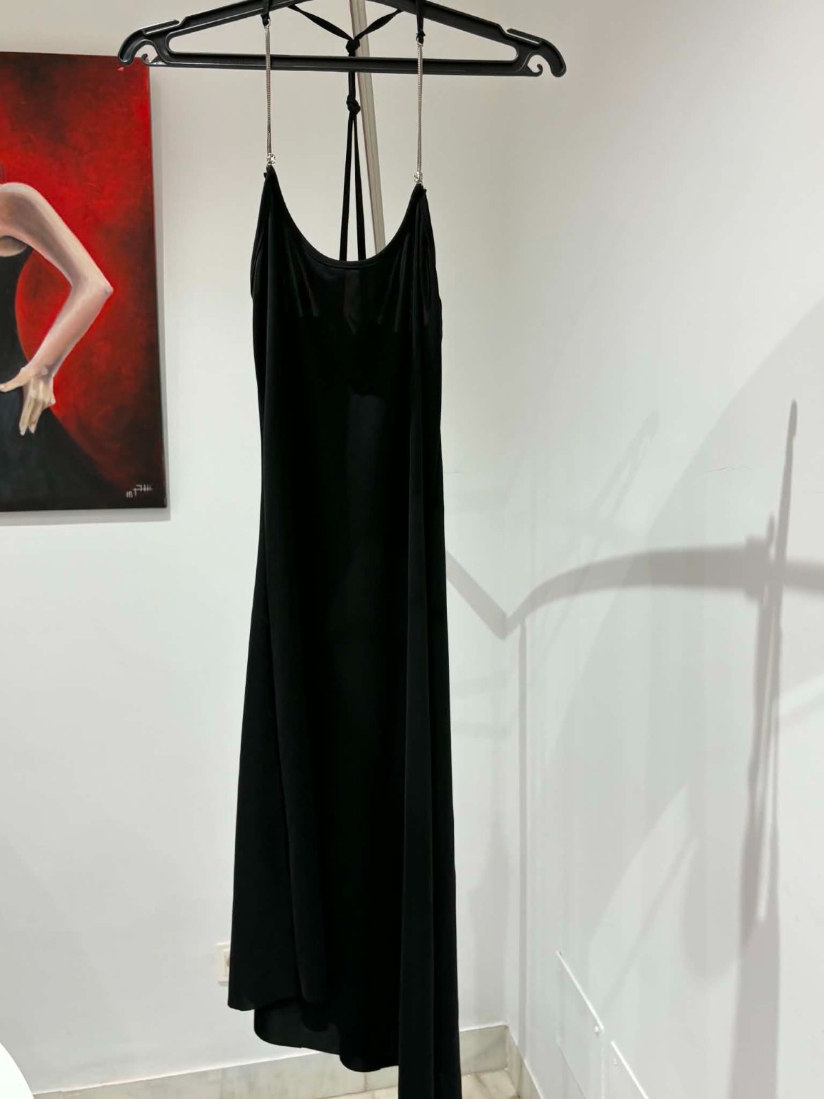 Robe noire très élégante 