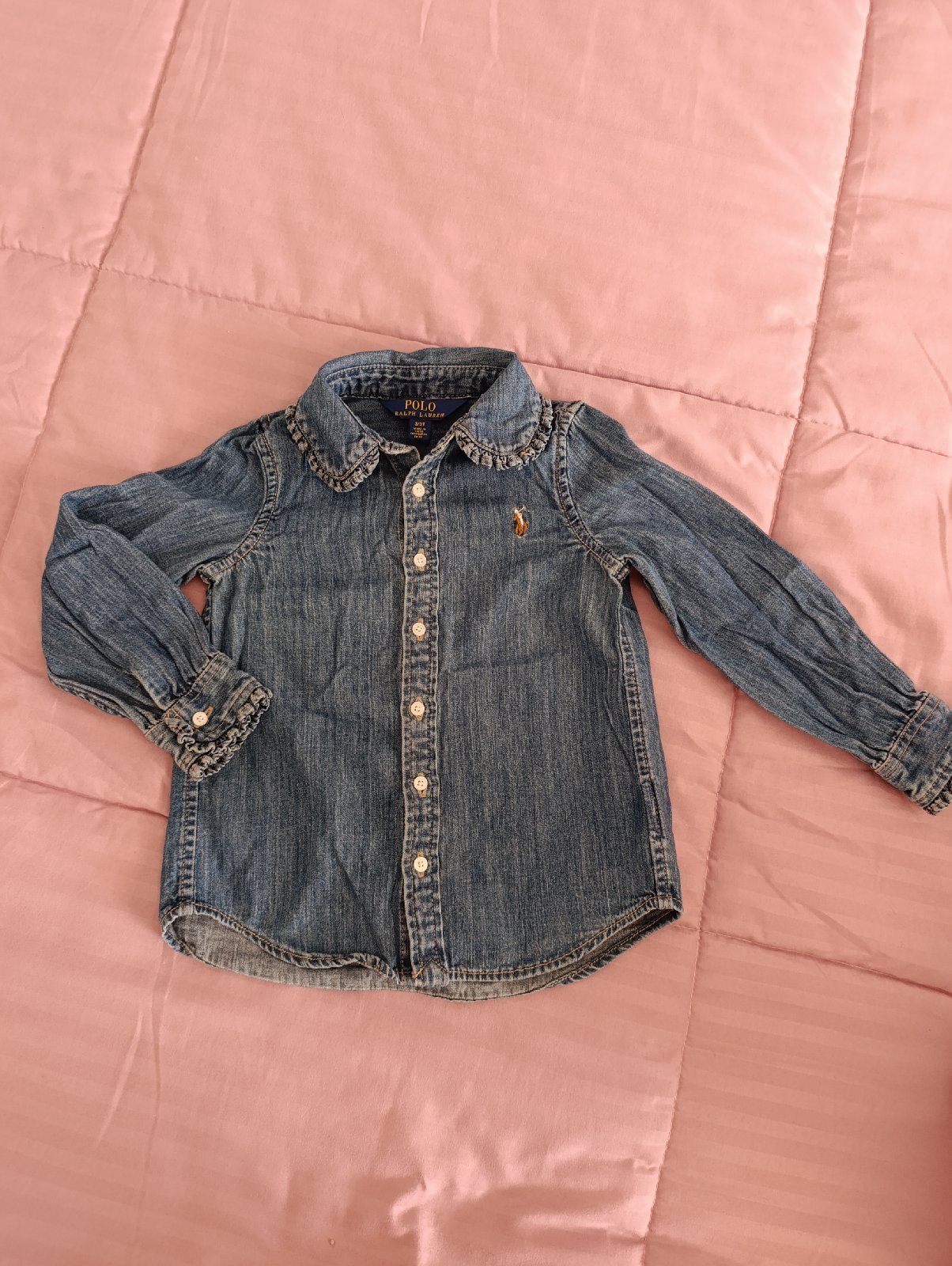 Chemise en jean Ralph Lauren fille 3 ans
