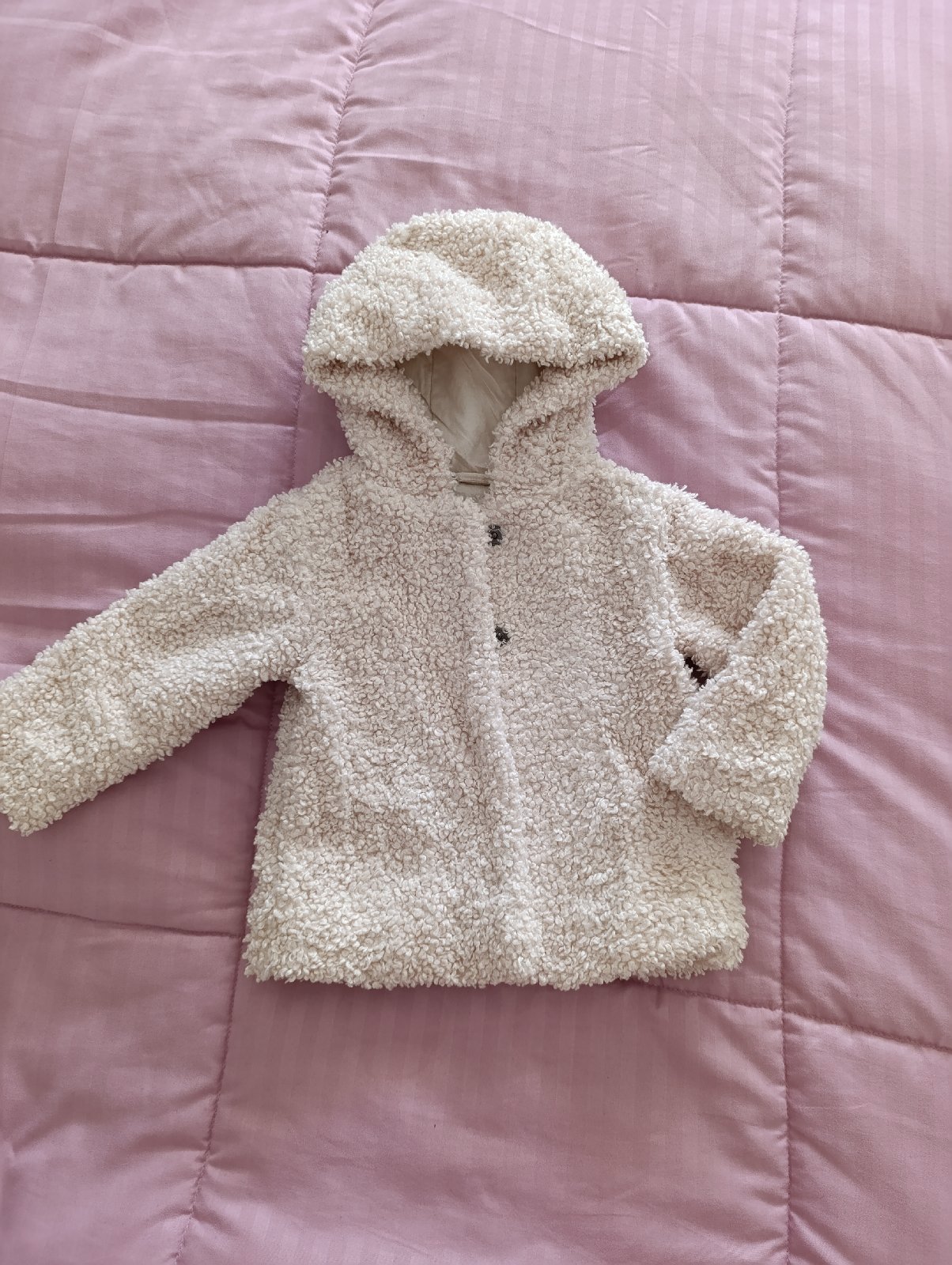 Manteau effet mouton taille 86 Bel&Bo