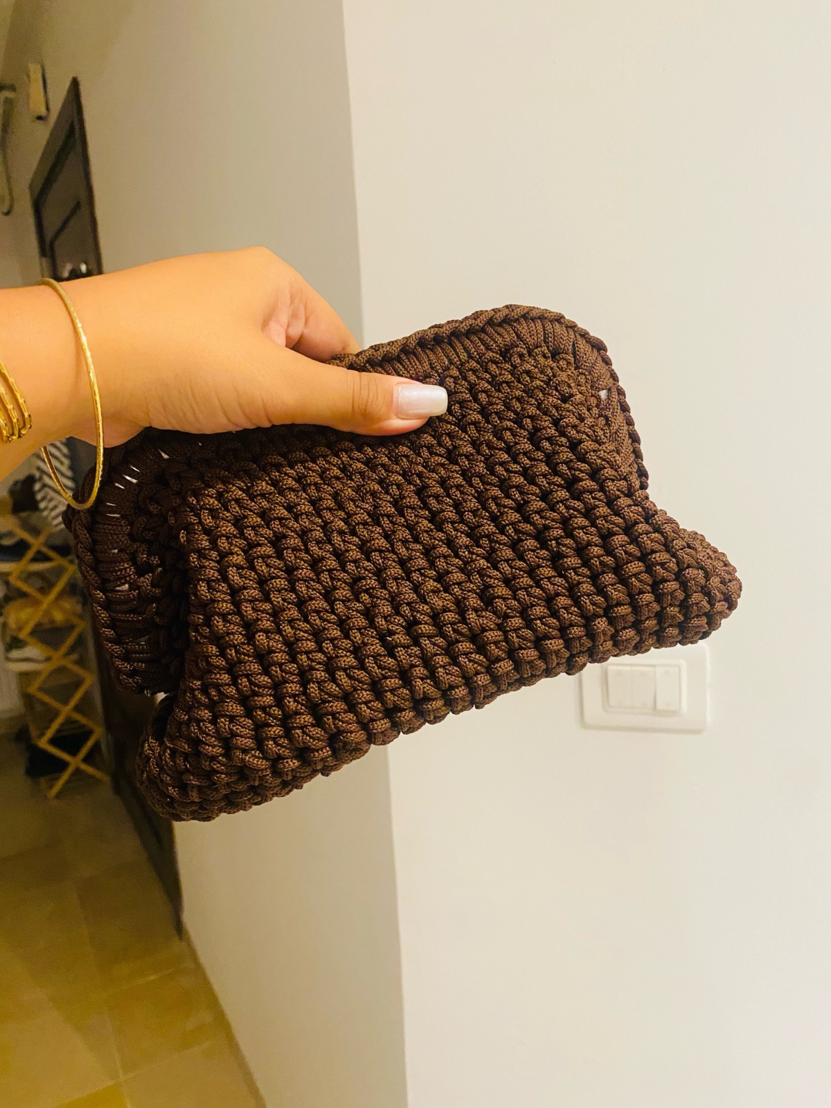 Pochette crochet