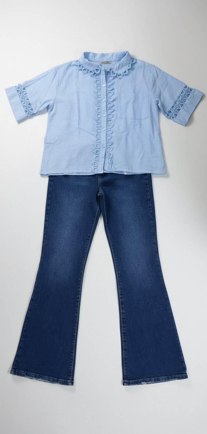 Chemise bleu 