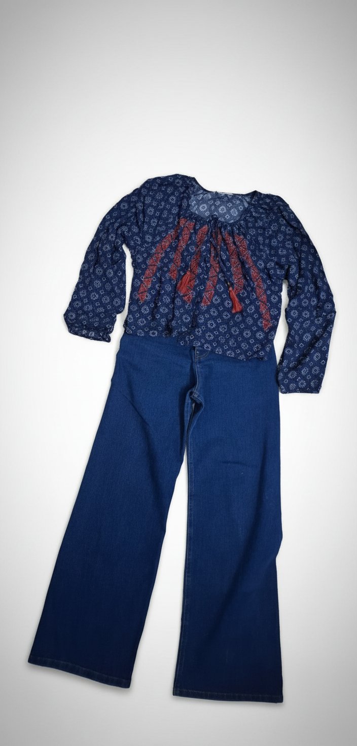 Chemise avec broderie 