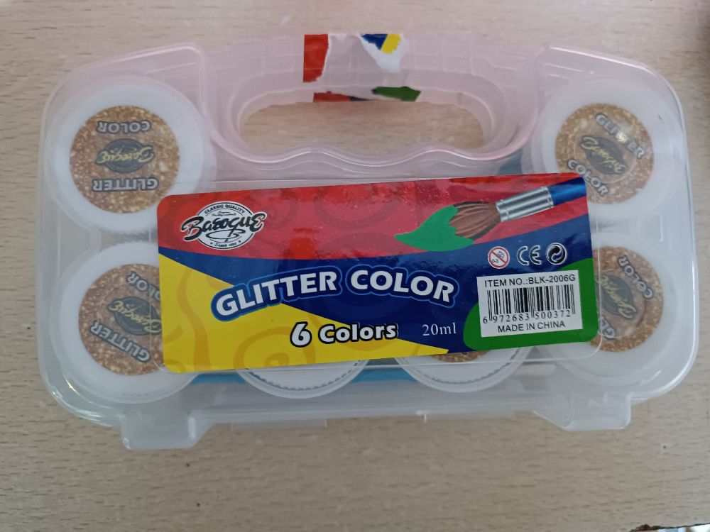 Glitter color valise