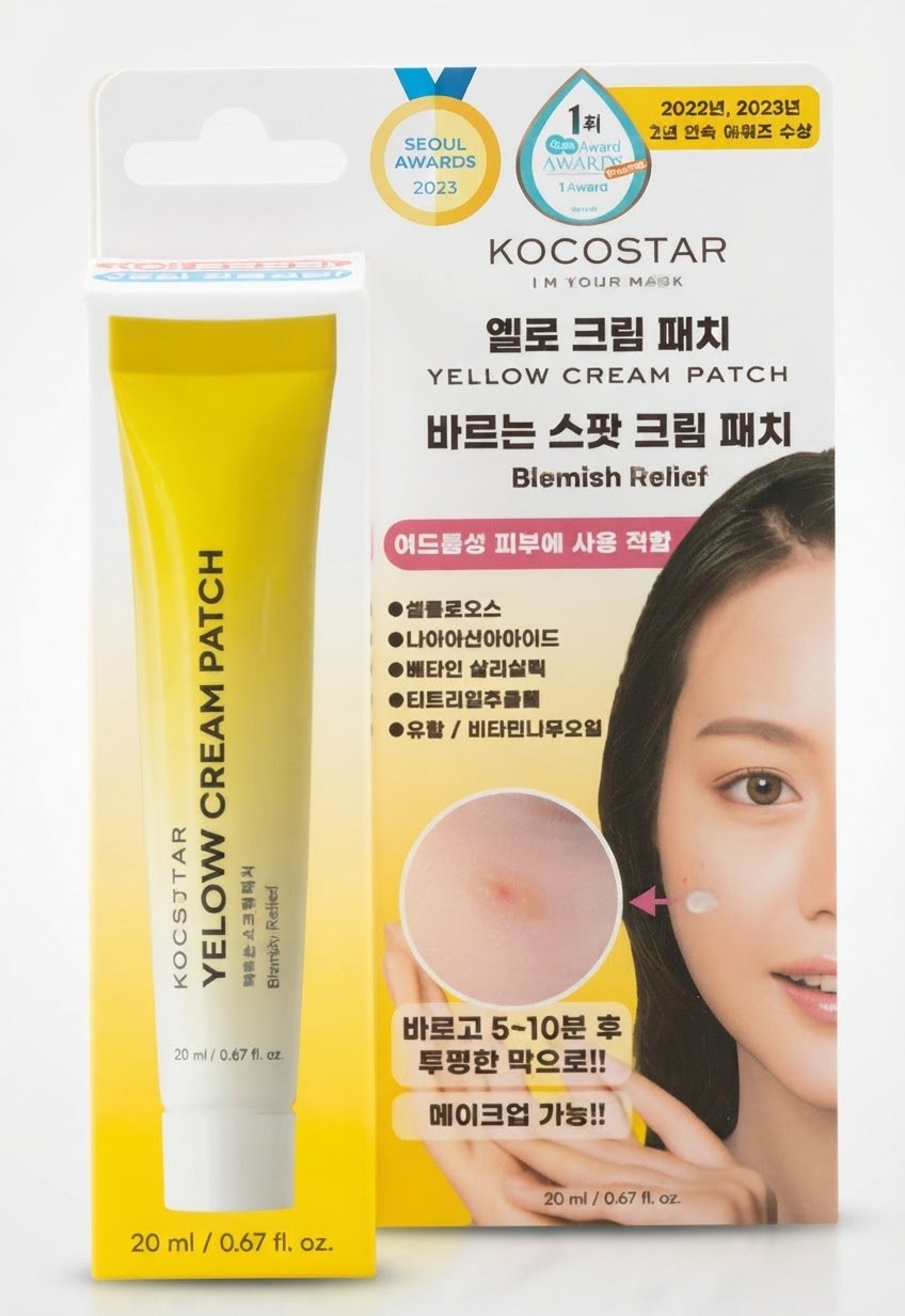 Yellow cream patch