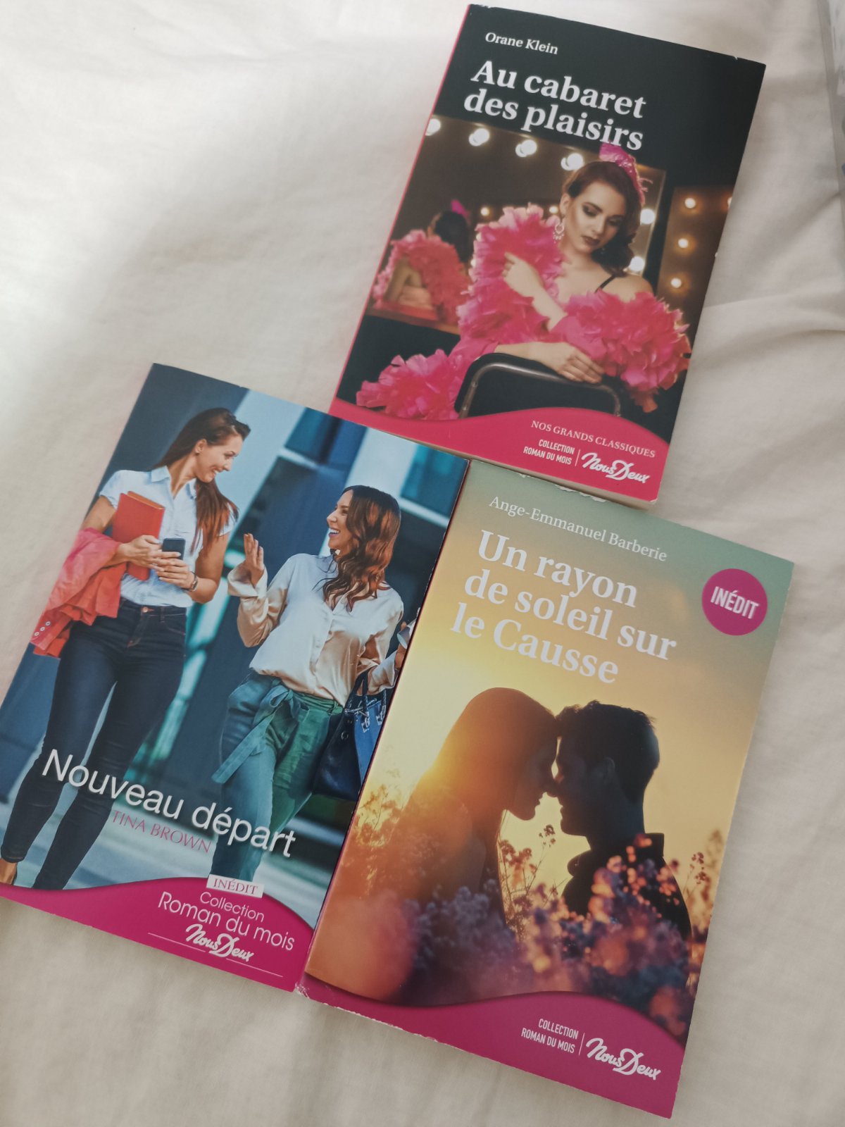 Lot 3 livres français 