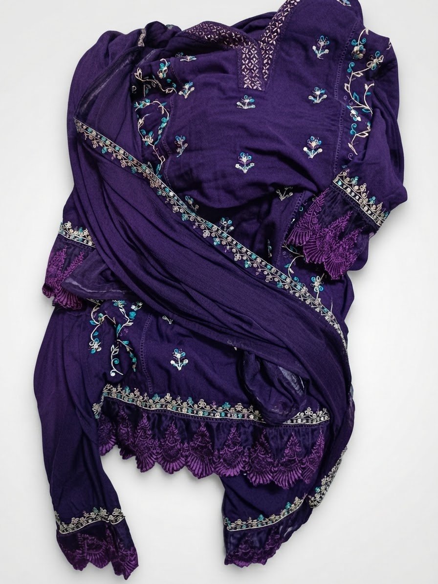 Saree complet 3 pieces 