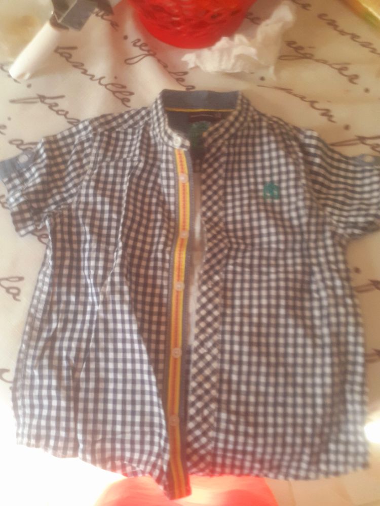 CHEMISE À CARREAUX SERGENT MAJOR 
