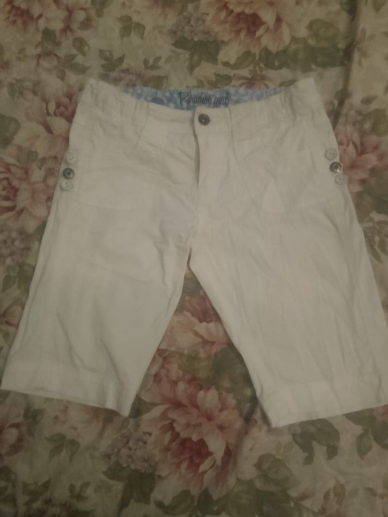 SHORT OVS BLANC