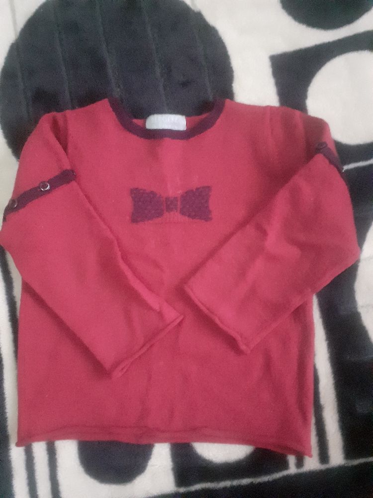 PULL A PAPILLON ROUGE