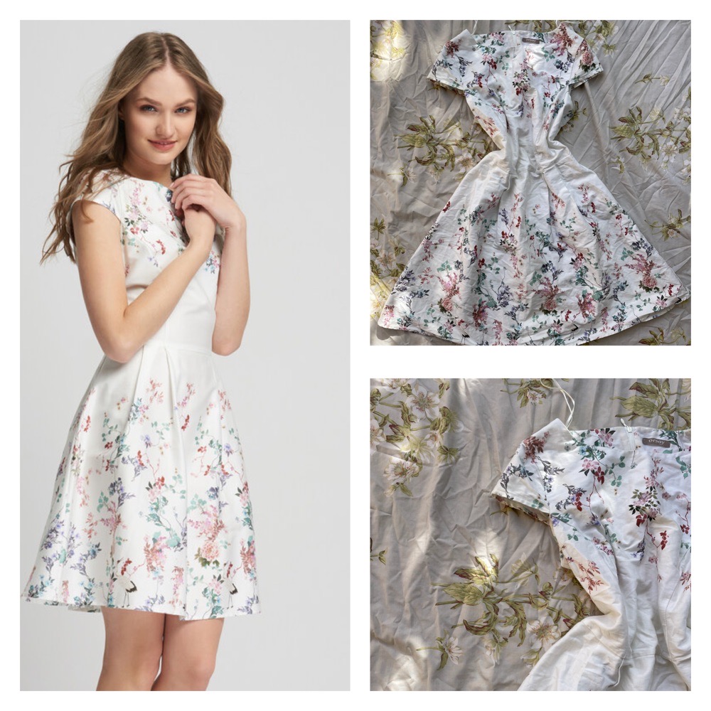 Robe fleuri taille S 