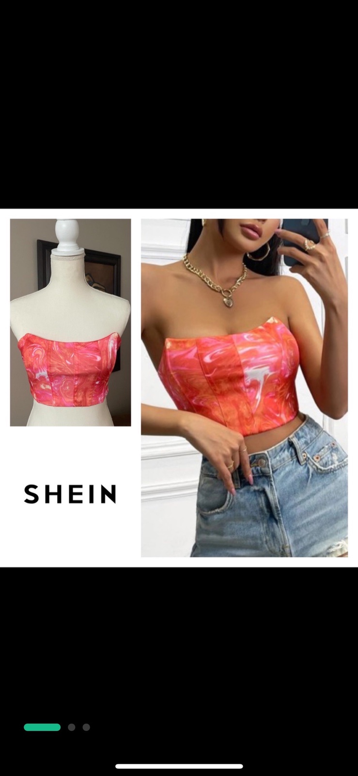 Top SHEIN taille M