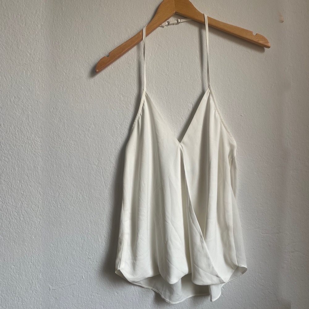 Top blanc taille S 
