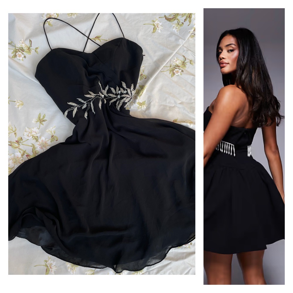 Robe noire soiree taille M 