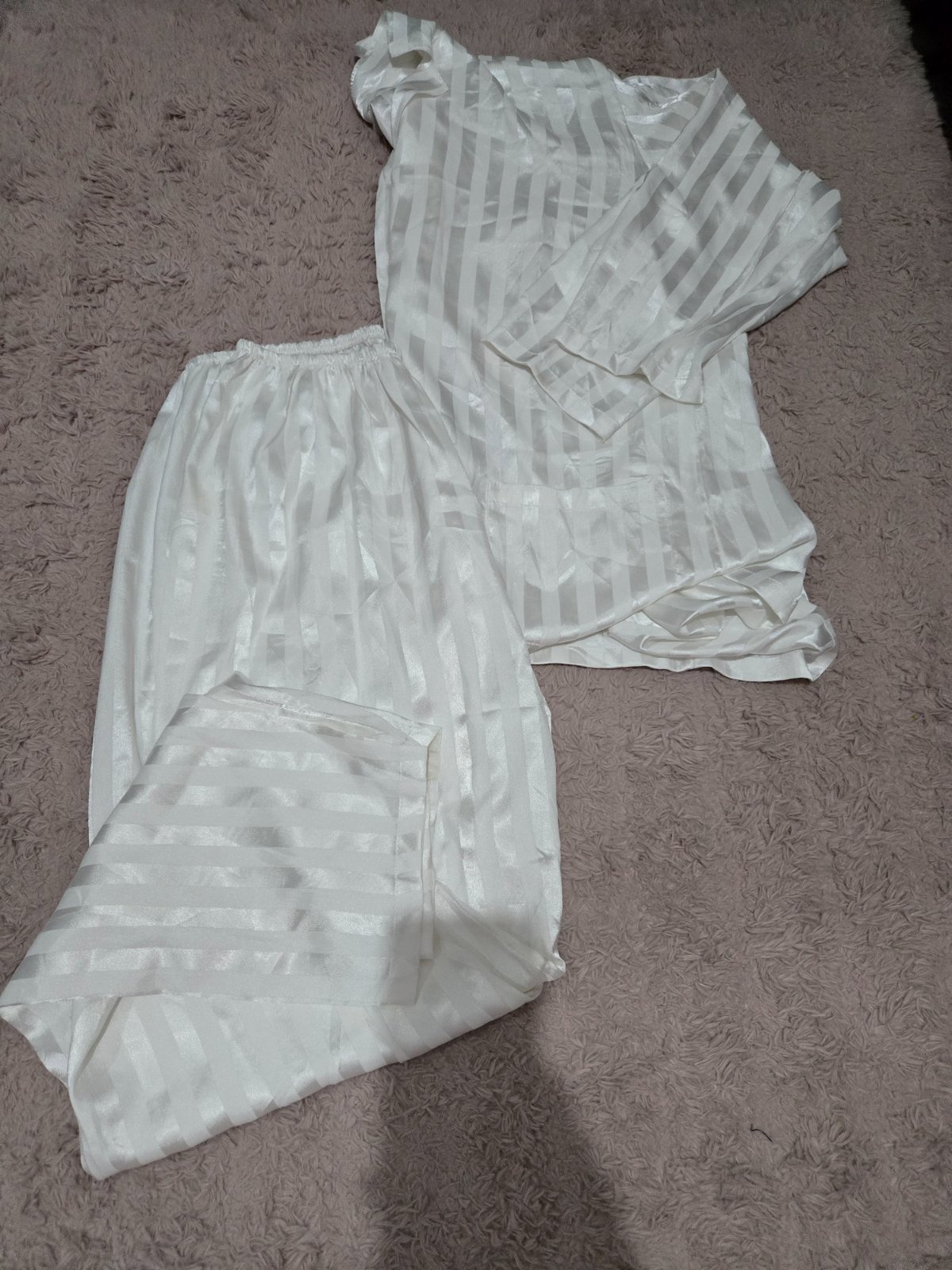 Set pyjama satin 