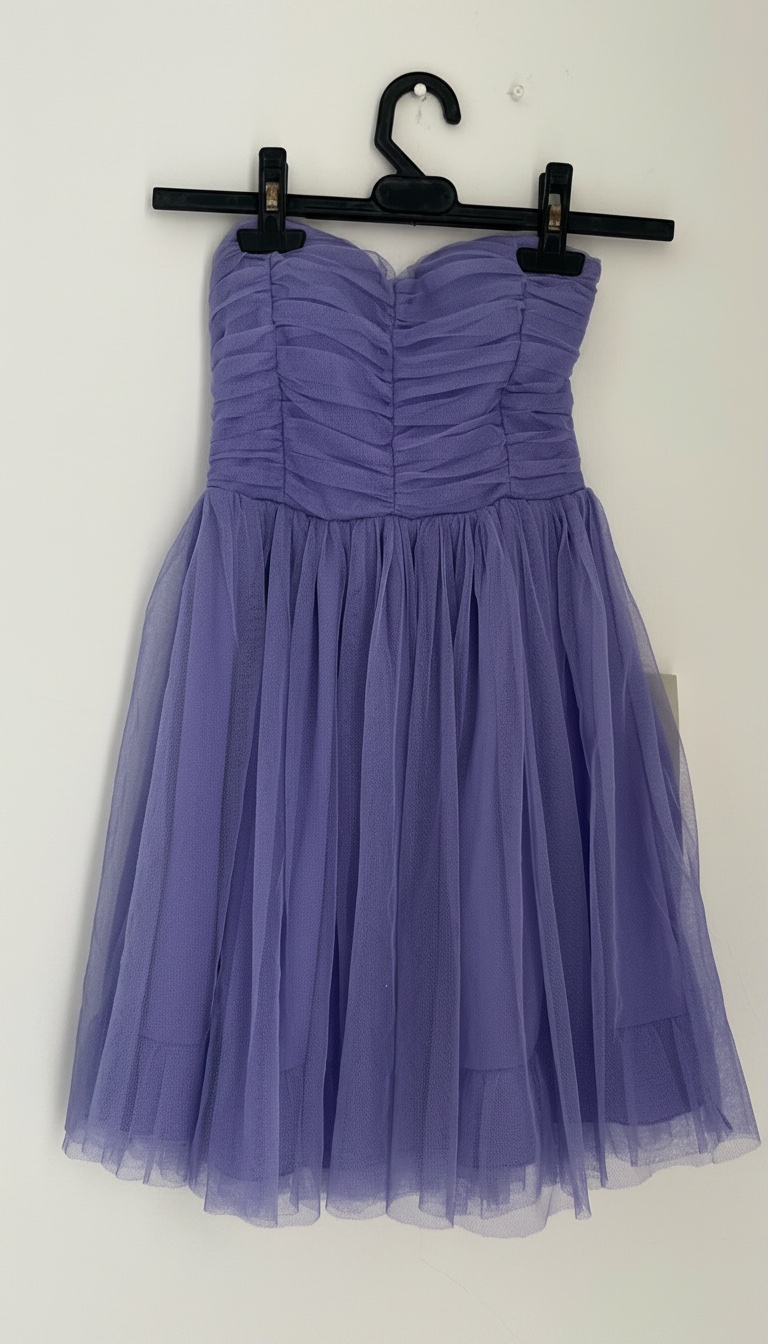 Robe soirée violet