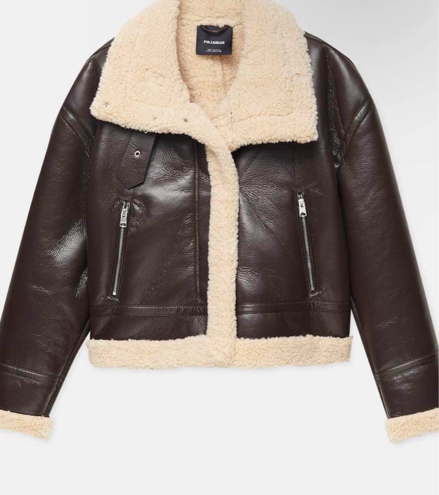 Double faced jacket pull and bear 
