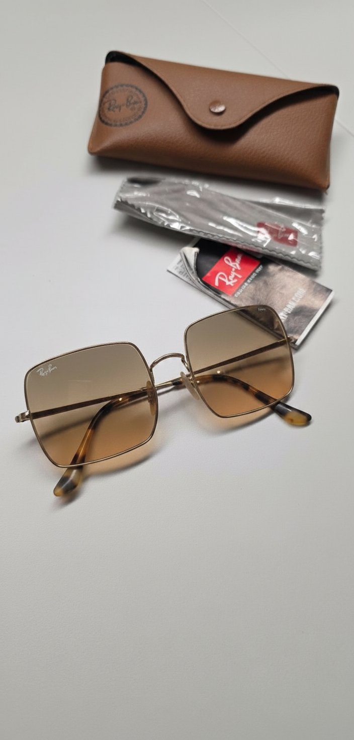 Lunettes solaires de la forme carré en excellent etat