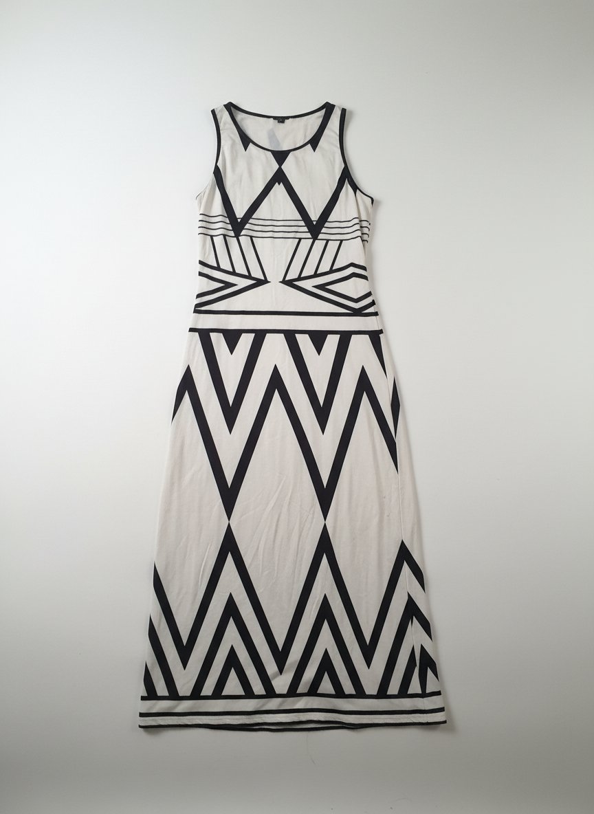 Robe noir et blanc