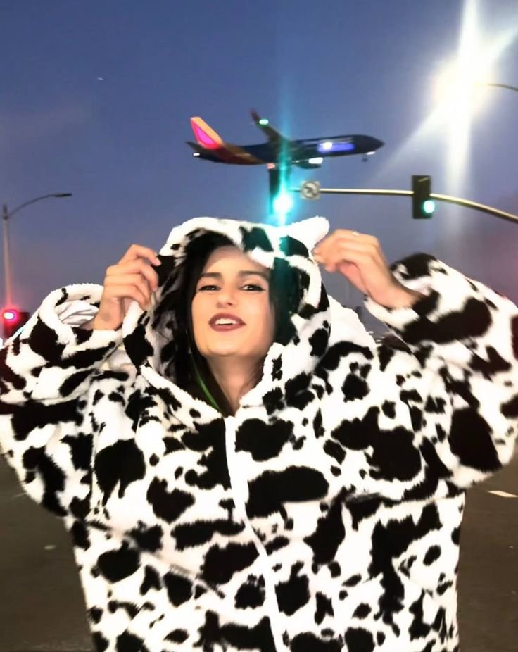 Winter cow pajamas