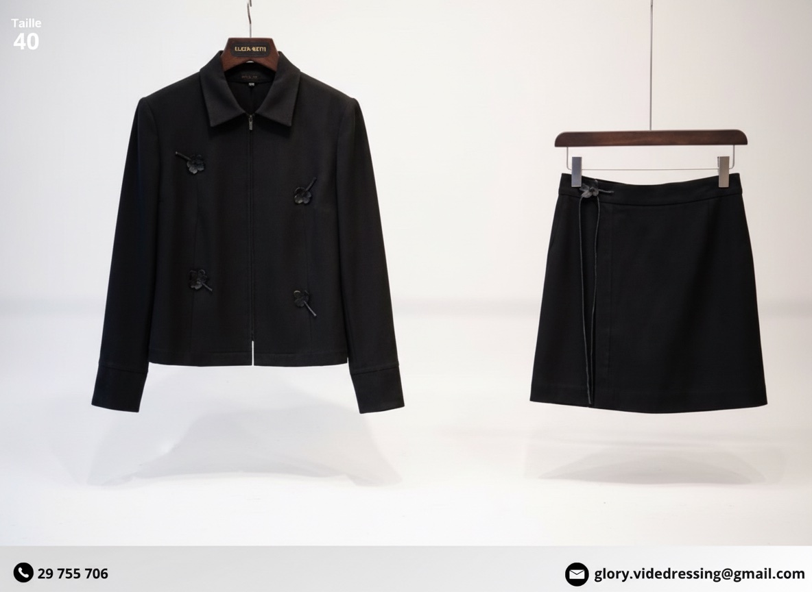 🖤 Ensemble noir élégant