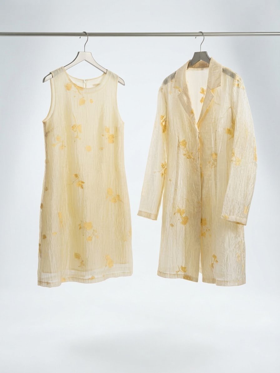Robe Veste jaune 
