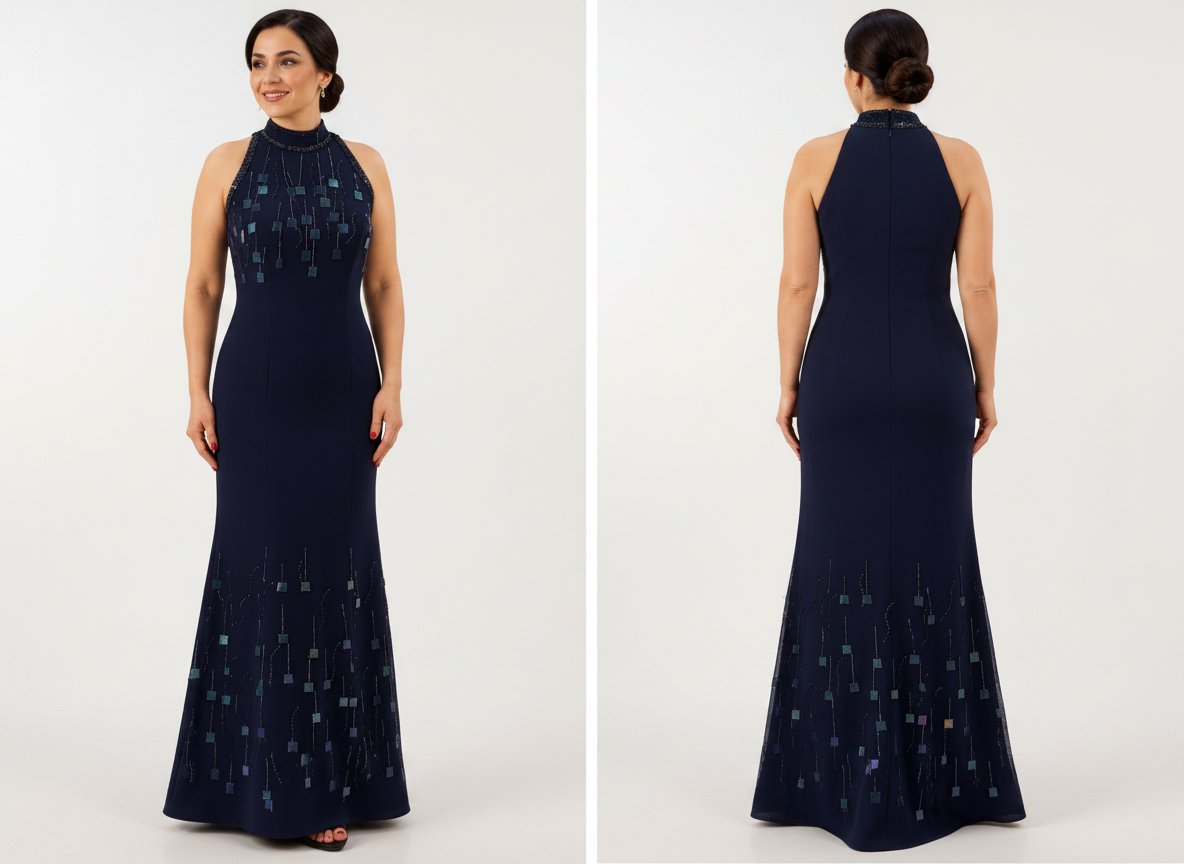 Robe de soirée sophistiquée